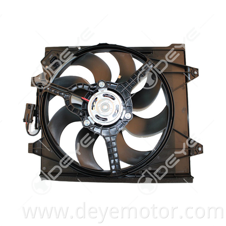 51887780 51787116 1560758 9S518C607BA car radiator cooling fan for FIAT 500 FORD KA